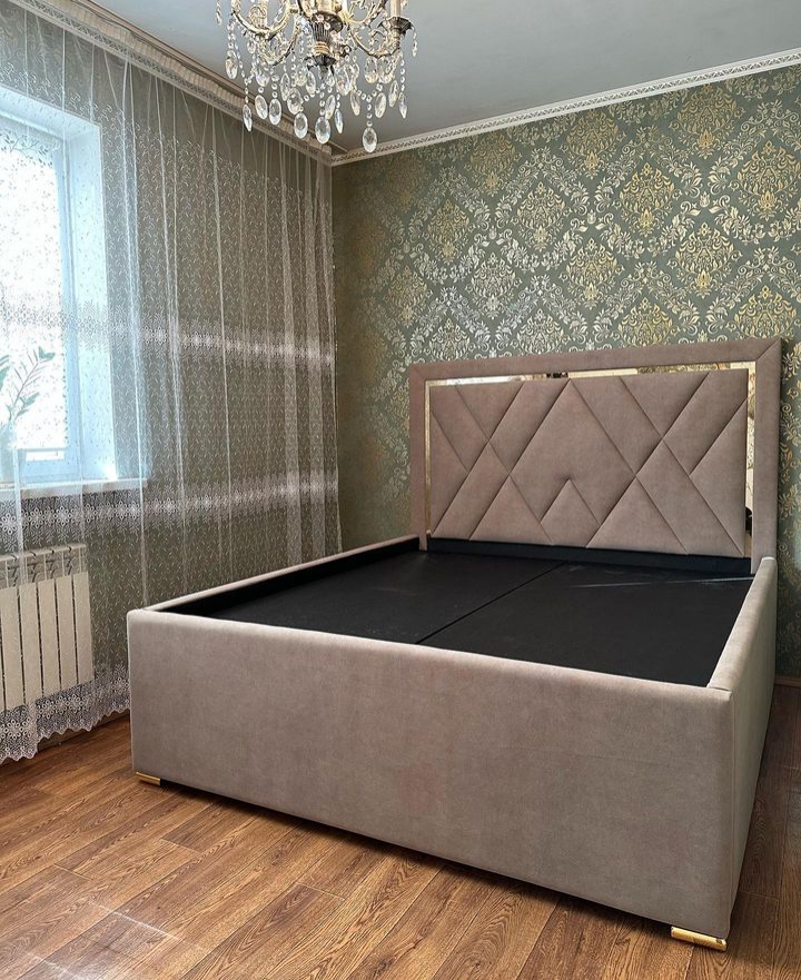 Padded bedframe