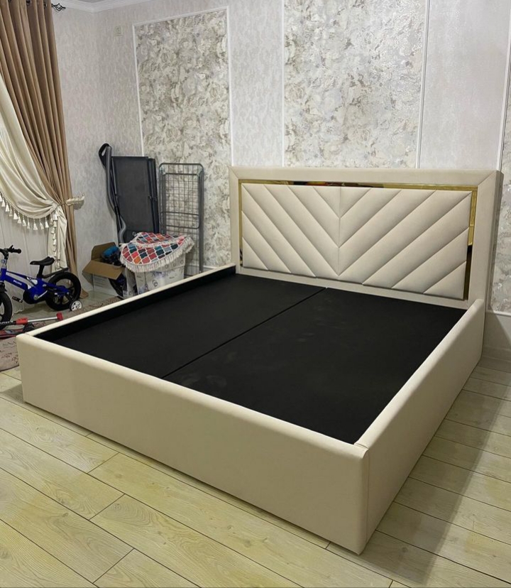 Padded bedframe