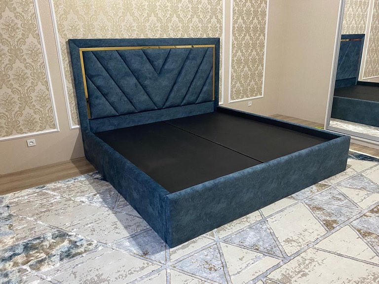 Padded bedframe