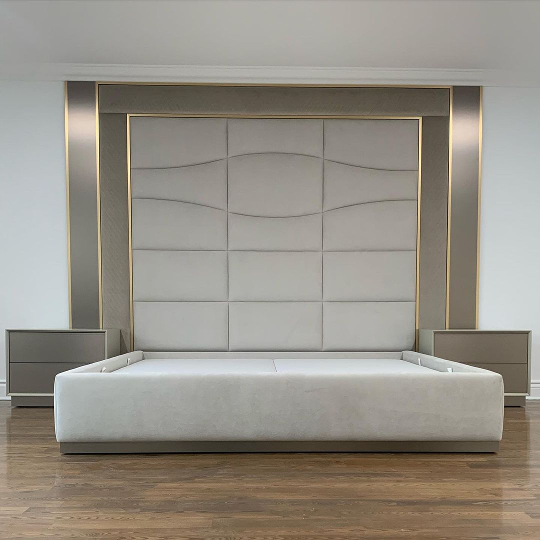 Turt padded bedframe