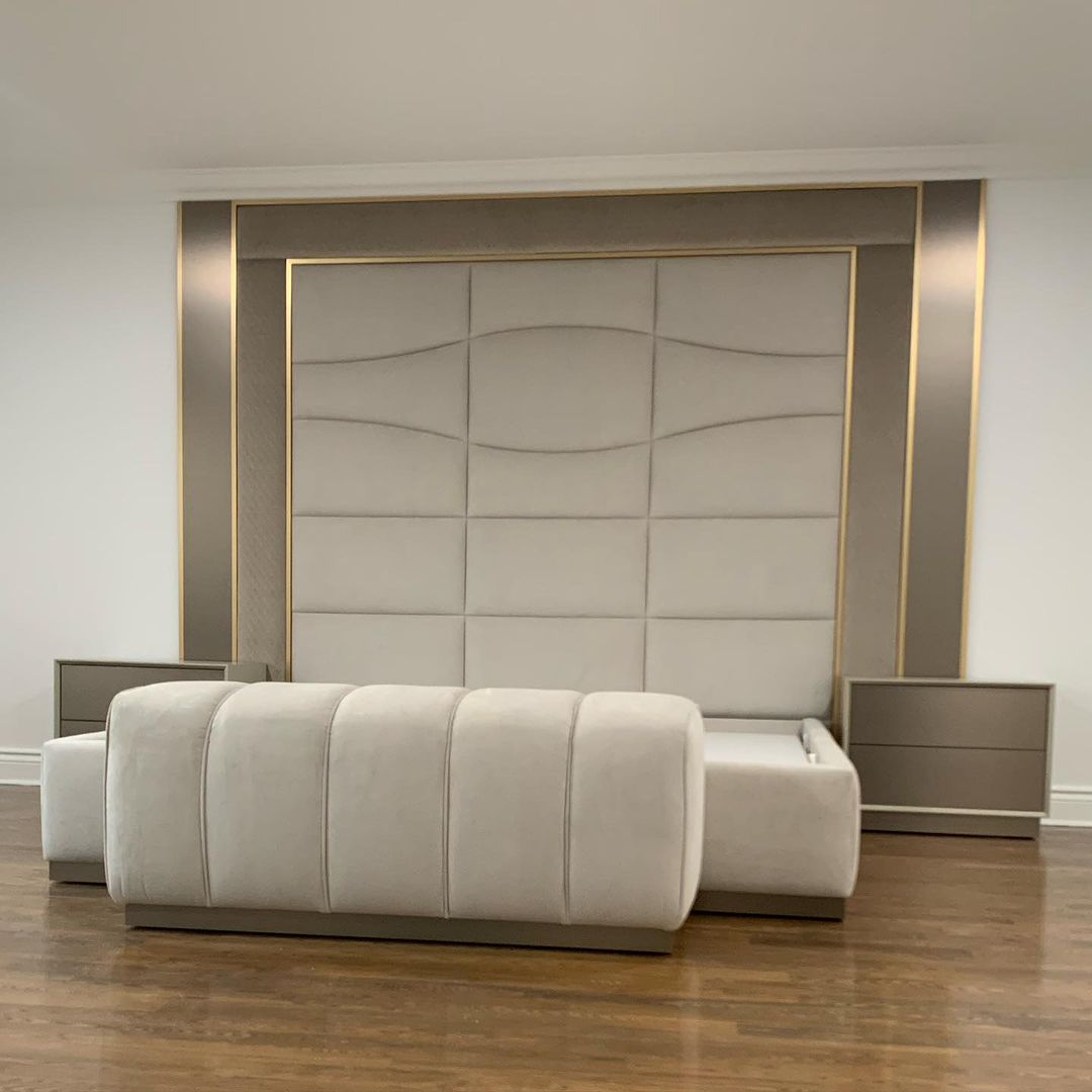 Turt padded bedframe