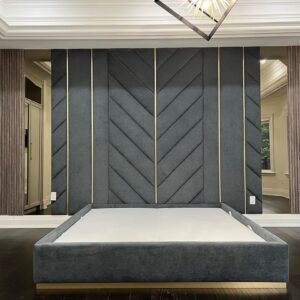 The Gboyega padded bedframe