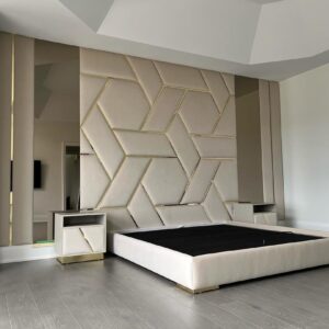 Apex padded bedframe