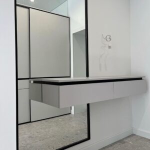 Sleek hallway dresser
